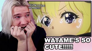 CUTE LIL ANIME  REACTION  WATAME  MY SONG [upl. by Cinda613]