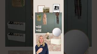 My Best Tips To Design A Narrow Entryway entrywaymakeover mudroom [upl. by Ahtilat524]