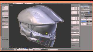 Video 3 Subdividing Helmet to Add Detail [upl. by Joline487]