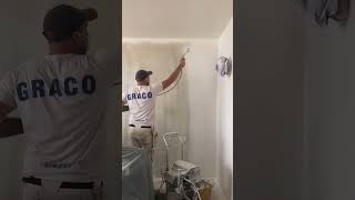 Revive walls with airless paint spraying sprayfinish [upl. by Opiuuk]