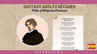 GUSTAVO ADOLFO BÉCQUER Vida y Mejores Poemas [upl. by Llirpa990]