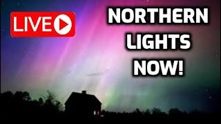 LIVE  Northern Lights Now [upl. by Ainoloppa]