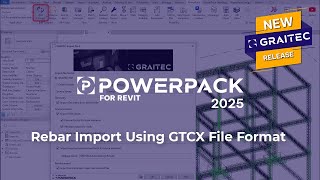 PowerPack for Revit Rebar import using gtcx file format [upl. by Esinart]