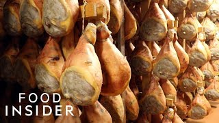 How Italian Parma Ham Is Made  Regional Eats [upl. by Coniah]