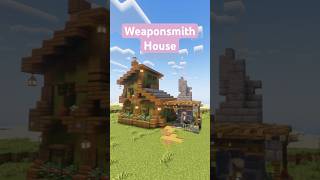 Minecraft Weaponsmiths House [upl. by Ro]