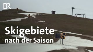 Skigebiete nach der Saison  Skifahren vs Naturschutz  Zwischen Spessart und Karwendel  BR [upl. by Deerdre]