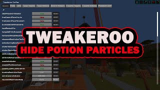 Tweakeroo Remove Own Potion Effects  Minecraft Mod Tutorial [upl. by Uwton519]