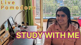 Study with me  pomodoro iit neet iim upsc motivation exammotivation study studywithme [upl. by Anemolihp]