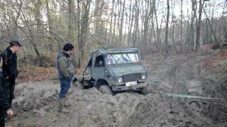 Unimog stuck in mud [upl. by Anilac459]