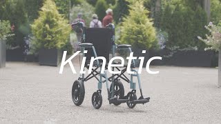 See The CareCo Kinetic Compact Wheelchair In Action [upl. by Aicilef]