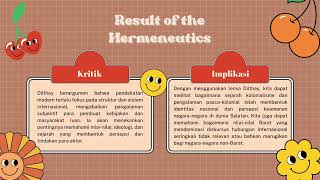 Kultur Dalam Politik Internasional Dilthey dan HI [upl. by Vig791]