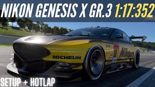 Gran Turismo 7 Daily Race Road Atlanta  Genesis X Gr 3 Setup  Hotlap 4K [upl. by Wootten897]