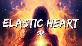 Sia  Elastic Heart Lyrics [upl. by Shear]