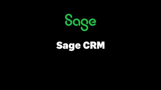 Sage CRM Adding Solutions [upl. by Suruat]