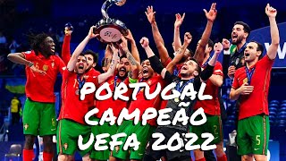 UEFA FUTSAL EURO 2022  PORTUGAL 4 X 2 RÚSSIA  FINAL [upl. by Ramedlab967]