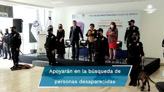 Conoce a los nuevos agentes caninos de investigación de la FGJ de la CDMX [upl. by Harding132]