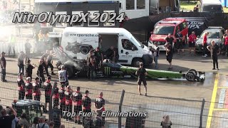 NitrOlympX 2024  Top Fuel Eliminations  12000hp Nitro Thunder [upl. by Crescint166]