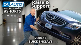 How to Raise and Support Buick Enclave 1st Gen 200817 shorts [upl. by Schulein201]