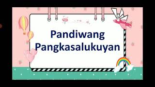 pandiwang pangkasalukuyan [upl. by Niloc]