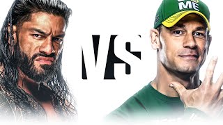 Roman Reigns vs John Cena [upl. by Navar]