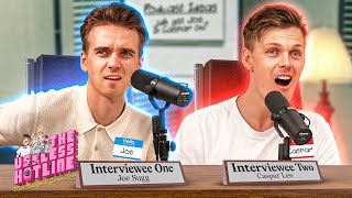 Joe Sugg and Caspar Lee Discuss Getting Engaged New YouTubers and Dating Fans [upl. by Rafaelle]