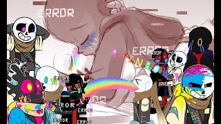 Ink Sans x Error Sans Compliation [upl. by Lynus]