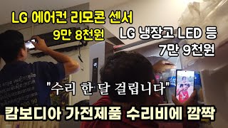 캄보디아 LG 전자제품 수리비에 깜짝 놀랬습니다 [upl. by Dnomaj]