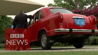 Indias iconic Ambassador car  BBC News [upl. by Joby997]