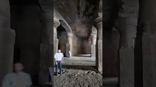 Elephanta Caves load Shiva in caves [upl. by Launame898]