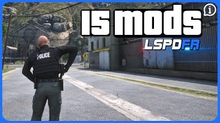 15 immersive mods for your LSPDFR GTA V Sample [upl. by Adolfo]