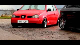 BAGGED SEAT AROSA amp AUDI A3  COLLECTIVE UK [upl. by Llemhar]