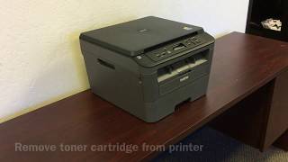 How to Replace Your Brother DCPL2520DW Toner Cartridge [upl. by Akinnor]