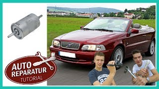 Volvo Kraftstofffilter wechseln  Benzinfilter erneuern tauschen  DIY Tutorial [upl. by Richara514]