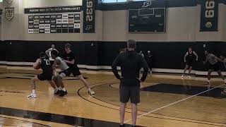 Braden Smith knocks down three at Purdue summer practice [upl. by Dewey807]