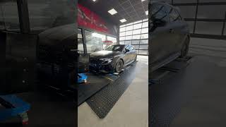 Stock Audi RS3 8Y on dyno for tests Sound check stock exhaust Project by F1Automotive [upl. by Signe]