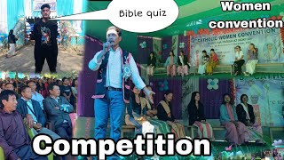 Women Convention At Nokfan  Bible Quiz Competition [upl. by Babcock]