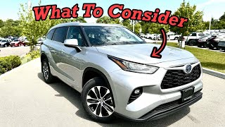 Should You Buy 2024 Toyota Highlander Hybrid XLE [upl. by Elleirol757]