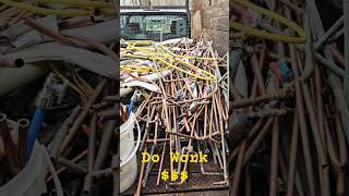 Copper prices are up scrap hvac plumbing plumber Copper scrapping [upl. by Ennirroc]