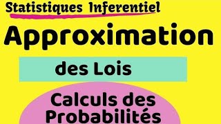 Approximation LOI du POISSON et Calculs du Probabilités [upl. by Koralie]