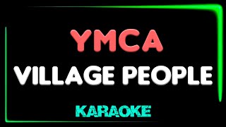 Village People  YMCA  KARAOKE [upl. by Helli]