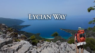 4 Days Solo on the Lycian Way 70km Silent Hiking My Adventure [upl. by Akined366]