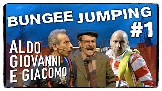 Anplagghed  Bungee Jumping 1 di 5  Aldo Giovanni e Giacomo [upl. by Remark]