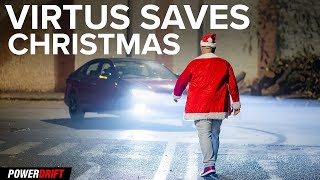 How the Volkswagen Virtus saved Christmas  Happy New Year 2024  PowerDrift [upl. by Ramoj]