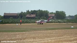 Evektor EV97 Eurostar I7166 landing and take off at Fly Party 2022 [upl. by Notnirt]