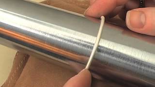 Fine Silver Fused Classic Bangle Tutorial  Beaducationcom [upl. by Idnac]