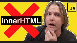 DO NOT use innerHTML  2 BIG Reasons Why  Javascript Optimization Tips [upl. by Jolie]