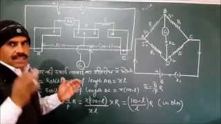 To find resistance of a given wire using MeterBridge and determine the Specificresistance PART 1 [upl. by Natsud]