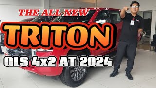 ALL NEW MITSUBISHI TRITON GLS 4X2 AT 2024 QUICK REVIEW 😱Mitsubishi Triton Xpander  Montero [upl. by Faline]