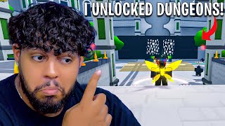 I FINALLY Unlocked Dungeons in Anime Champions Unstoppable Crypt Boss [upl. by Luar]