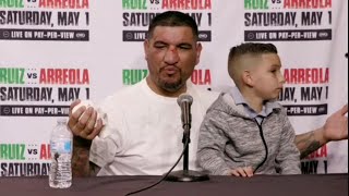 CHRIS ARREOLA NO FING RESPECT TO THE JUDGES SCORECARDS [upl. by Philana]